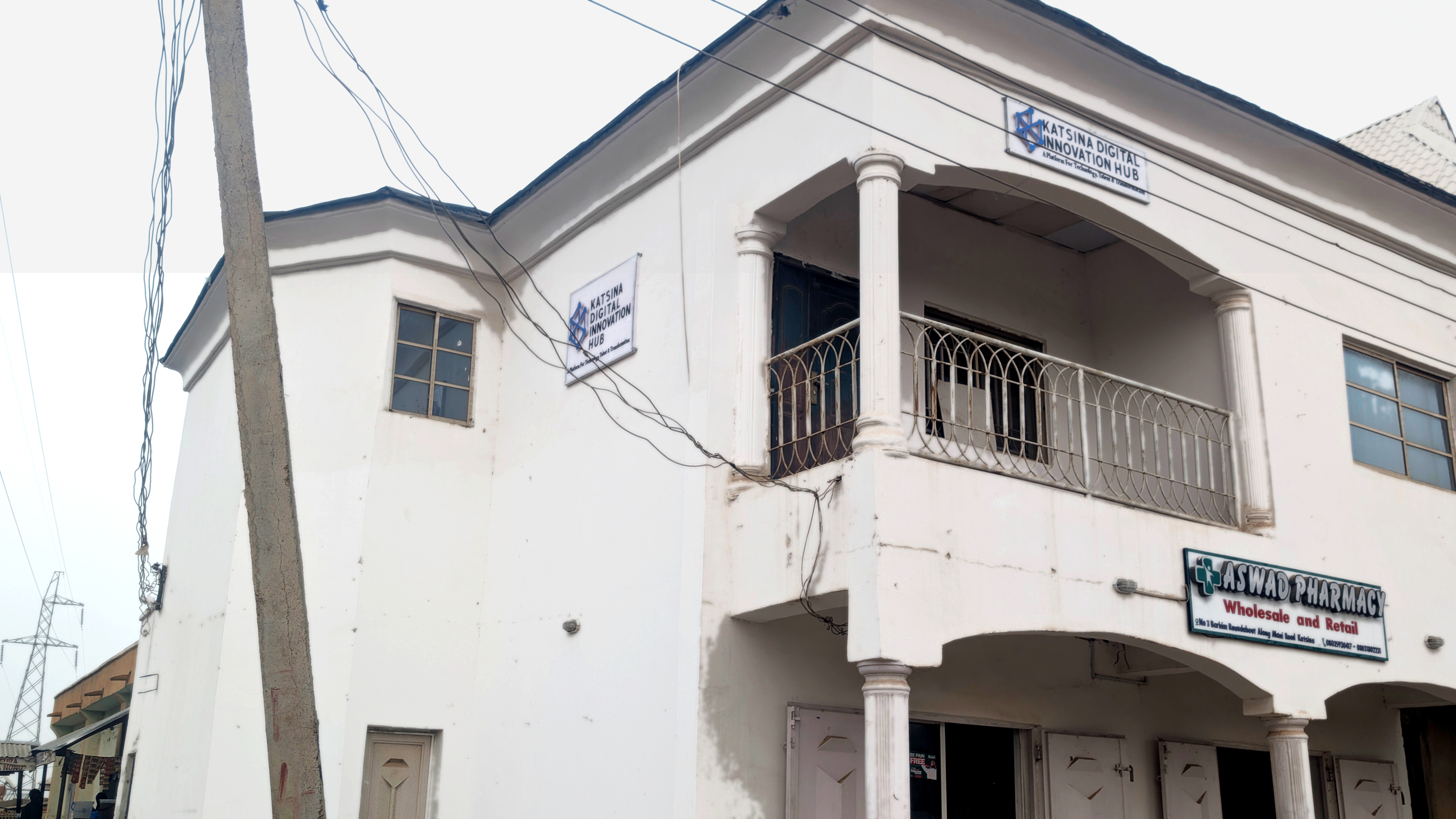 Katsina Digital Innovation Hub building — No. 3 Mani Road, Katsina State